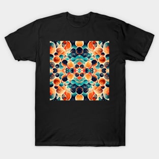 Seamless pattern of stars and planets T-Shirt